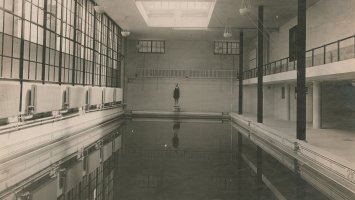 The pool at Thompson Gym
