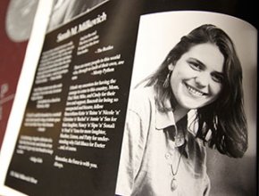 Sarah Yearbook Page